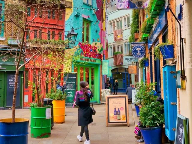 A street with colourful buildings What is homeowners insurance