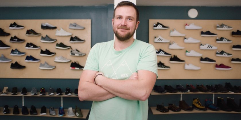 Fredrik Hammarqvist, Gründer und Geschäftsführer von Grand Shoes