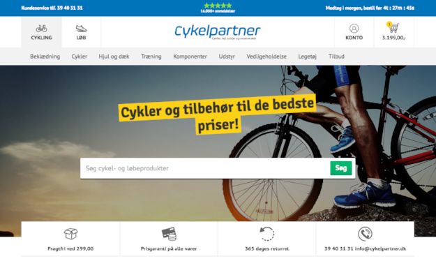 Cykelpartner forside