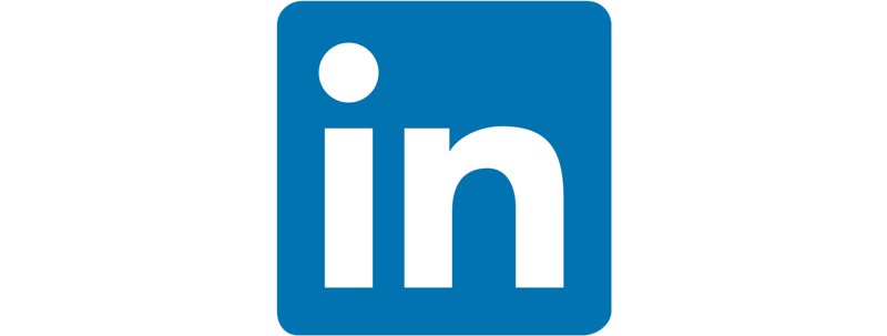 linkedin logo business card