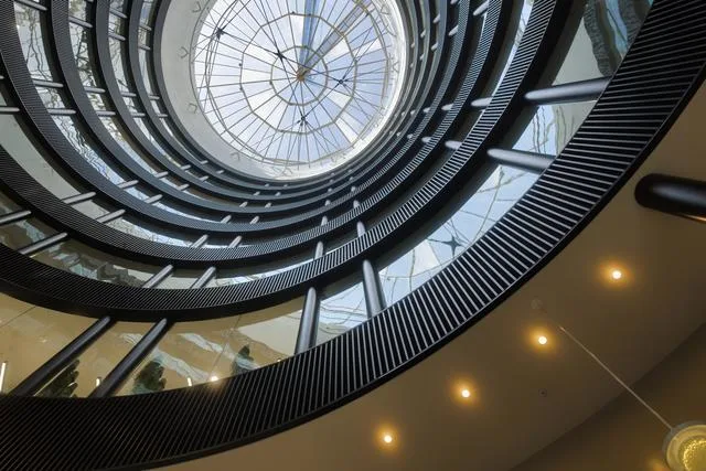 Business spiral ceiling