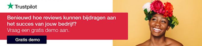 Trustpilot Demo banner Dutch market CTA banner