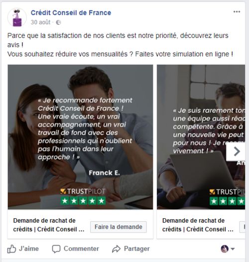 partage+avis+client+trustpilot+credit+conseil+de+france+facebook+generateur+images