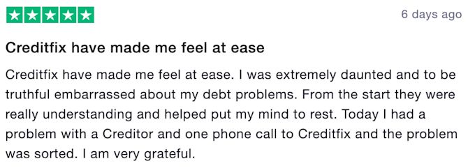 Review of Creditfix UK