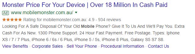 Mobile Monster’s Google Seller Ratings Mobile Monster’s Google Seller Ratings