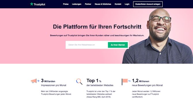 Startseite von de.business.trustpilot.com Startseite von de.business.trustpilot.com