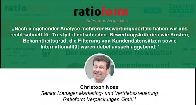 Ratioform quote Ratioform header