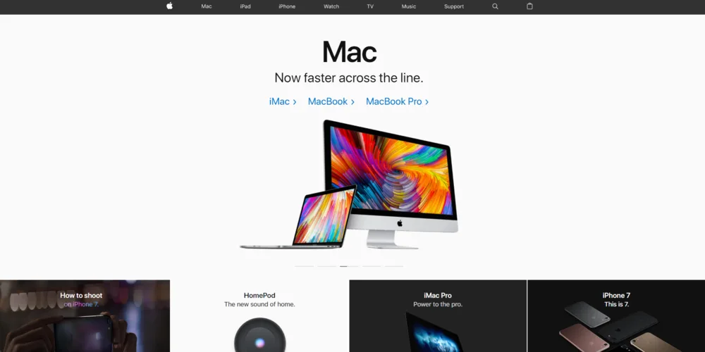 Apple,+website,+indlæsningshastighed