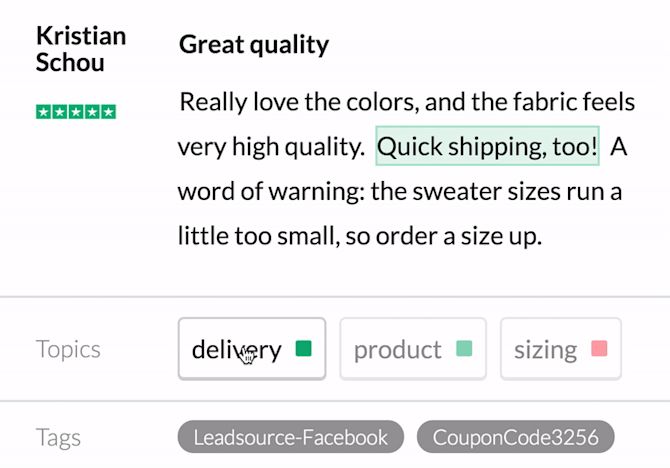 customer sentiment tool trustpilot
