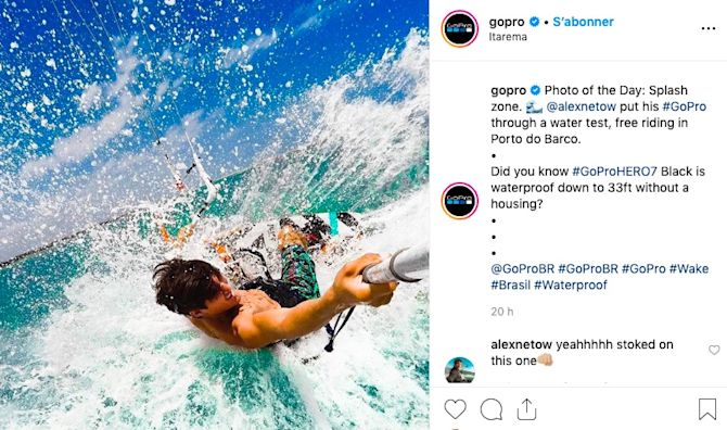 GoPro user-generated content example GoPro user-generated content example
