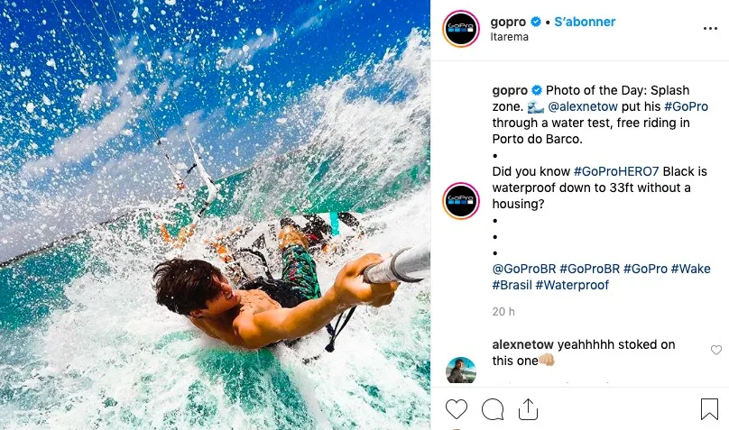 GoPro user-generated content example