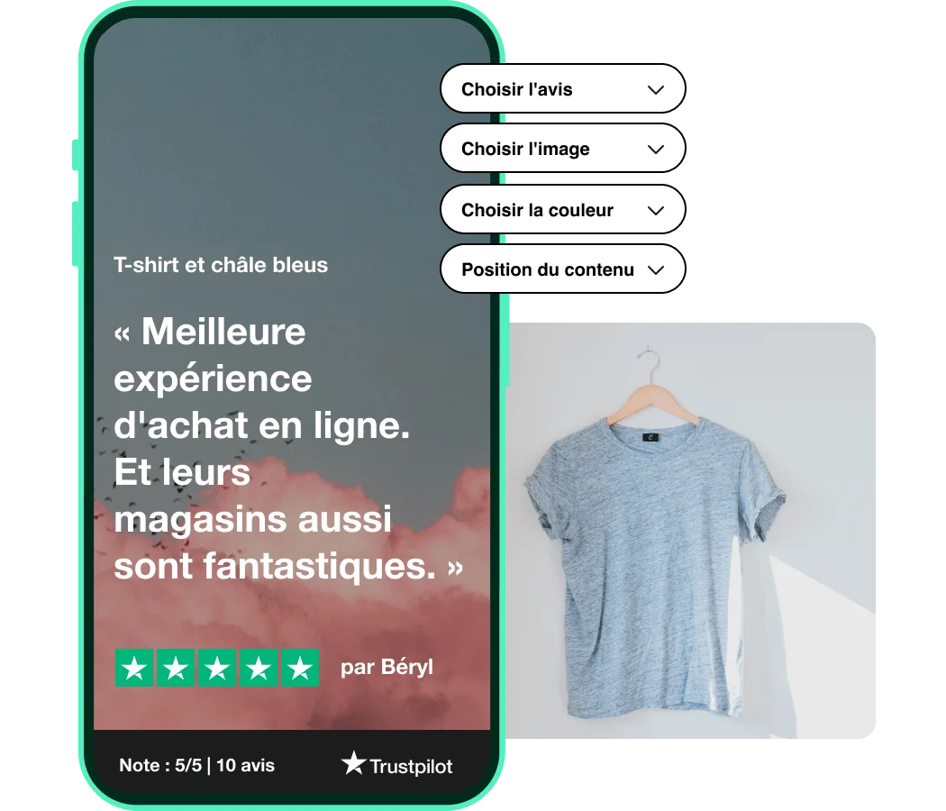 Left Right image - 1-Social is noisy - make your reviews loud - Social Media Tools page 1-Social is noisy - make your reviews loud - Social Media Tools page - French
