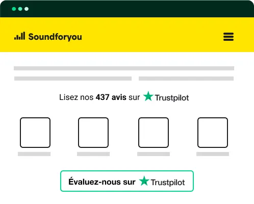 2-Increase onsite conversions with TrustBox Widgets - Create Free account page - French