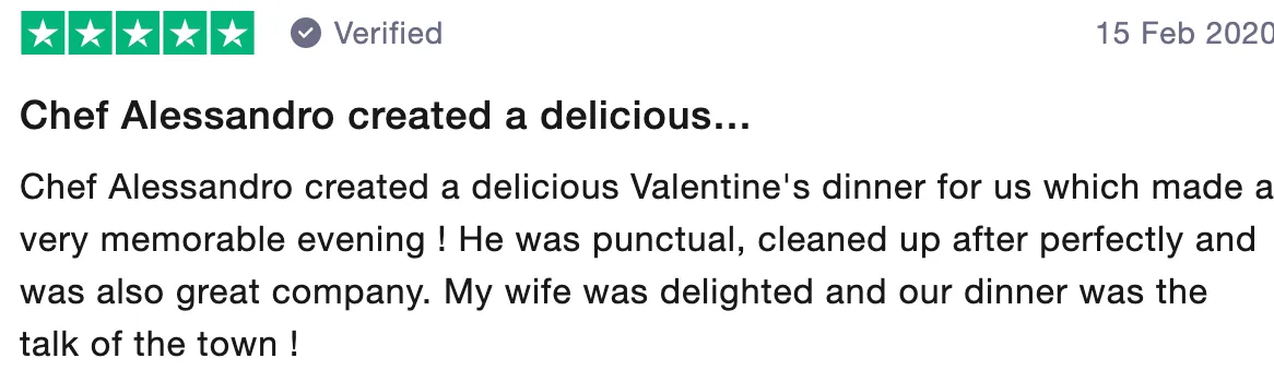 Review of La Belle Assiette UK