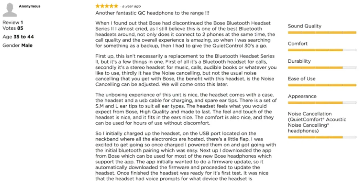 Bose review