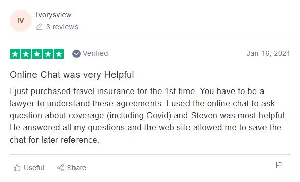 Travel insurance review