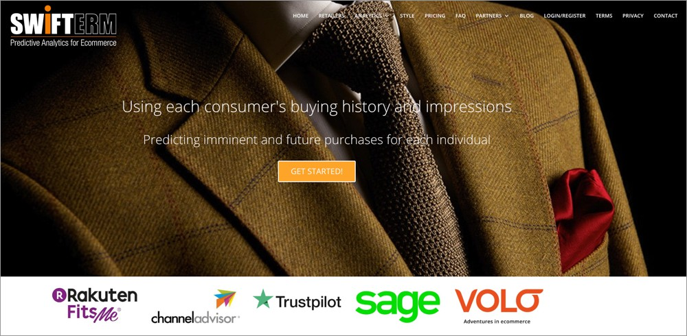 Swifterm screenshot of the website partner screenshot swifterm