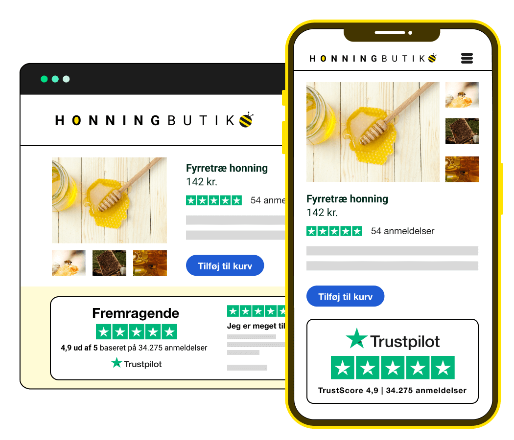 1-Turn browsers into buyers - Product reviews page - Danish