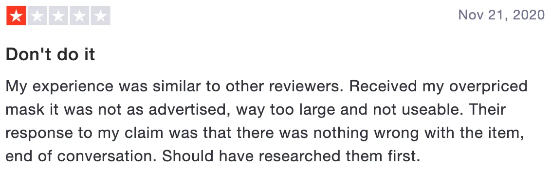 Review of Zorosy: Don't do it (1 star)