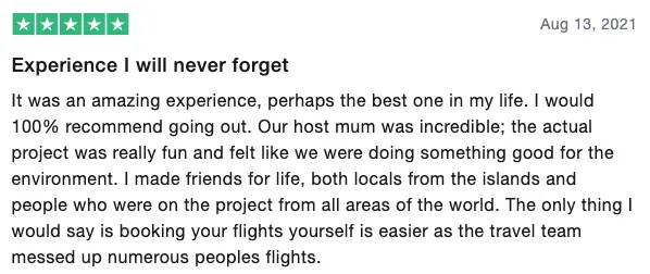 Review of Projects Abroad