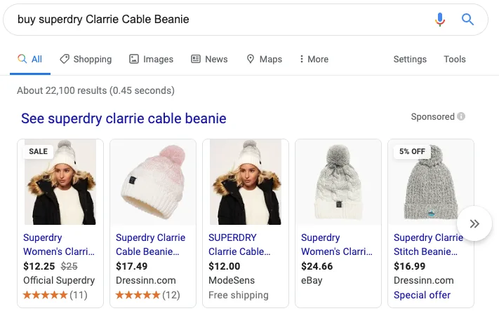 Produktbewertungen bei Google Shopping