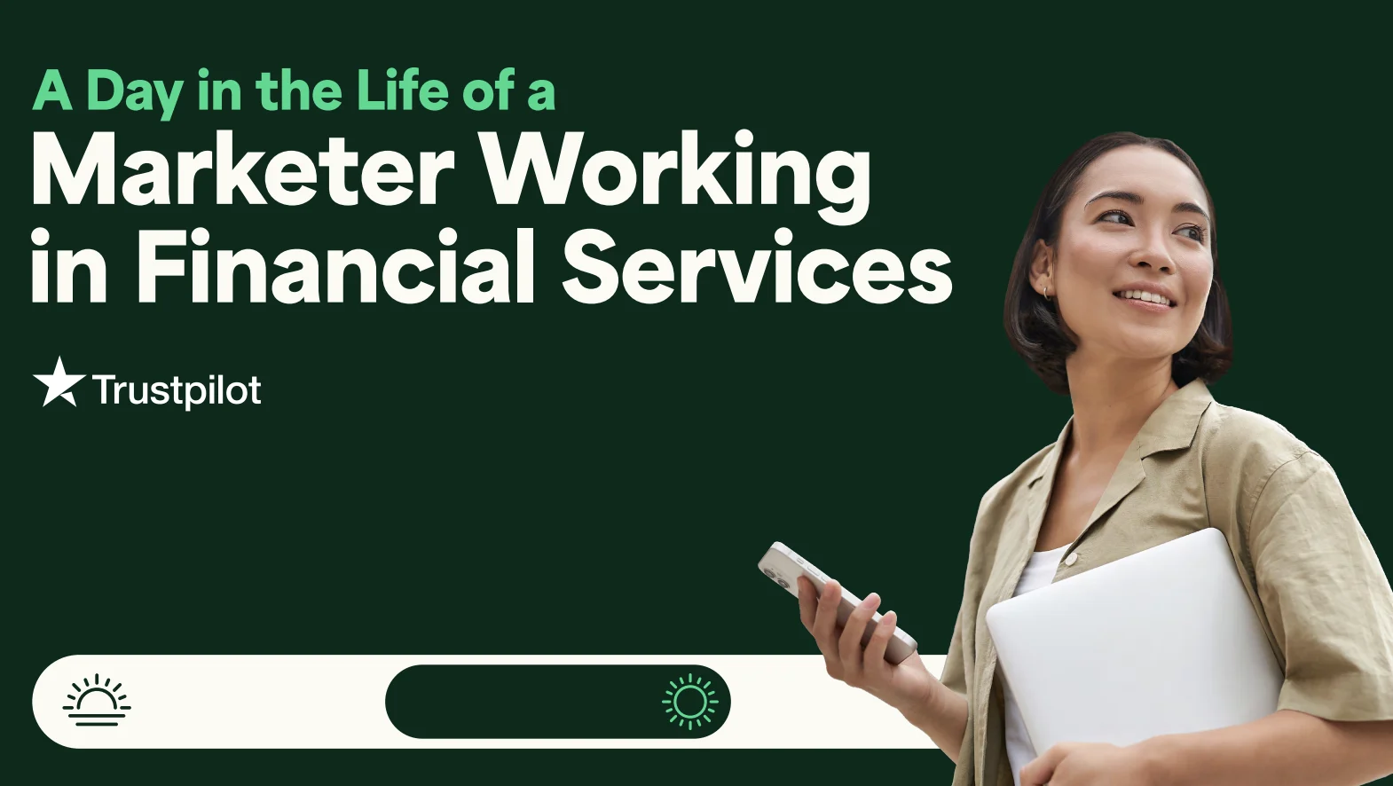 A day in the life of a marketer working in financial services - Cover image