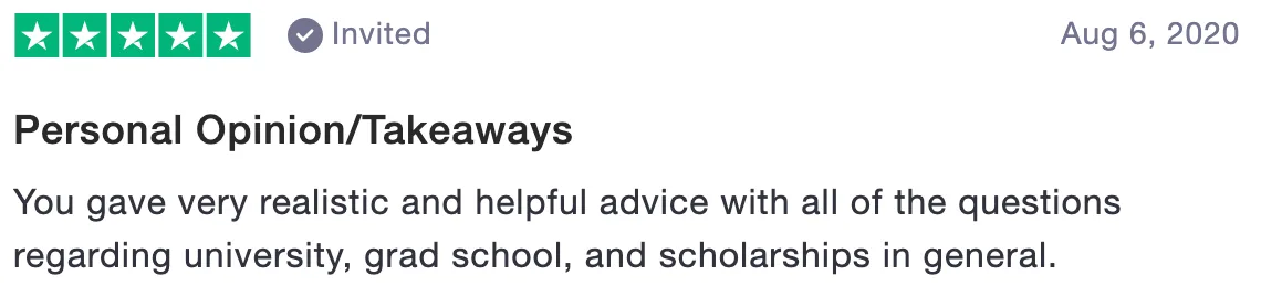 Review of ScholarshipOwl: Personal Opinion/ Takeaways (5 stars)