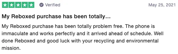 Review of reboxed