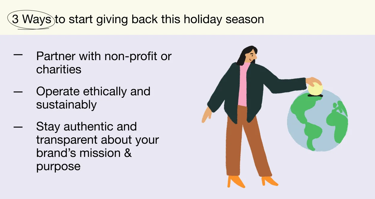 3 ways to start giving back this holiday season