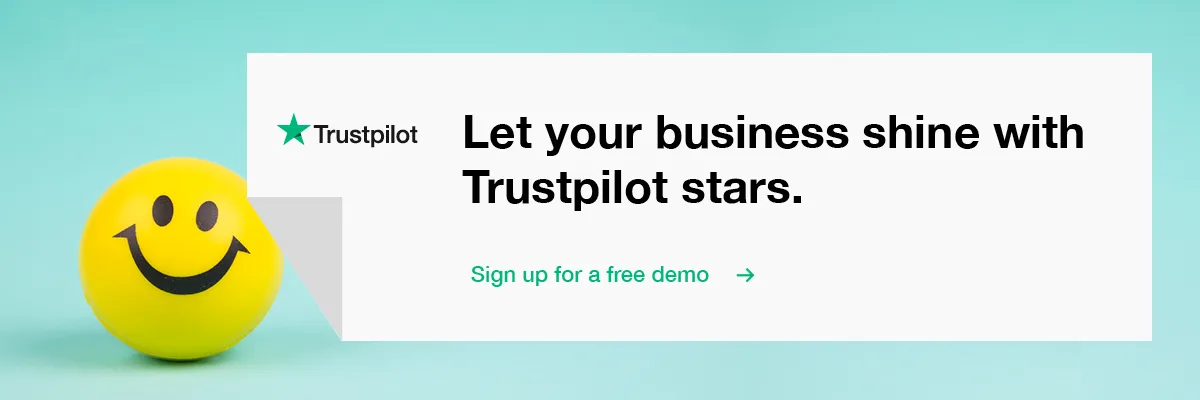 request a Trustpilot demo