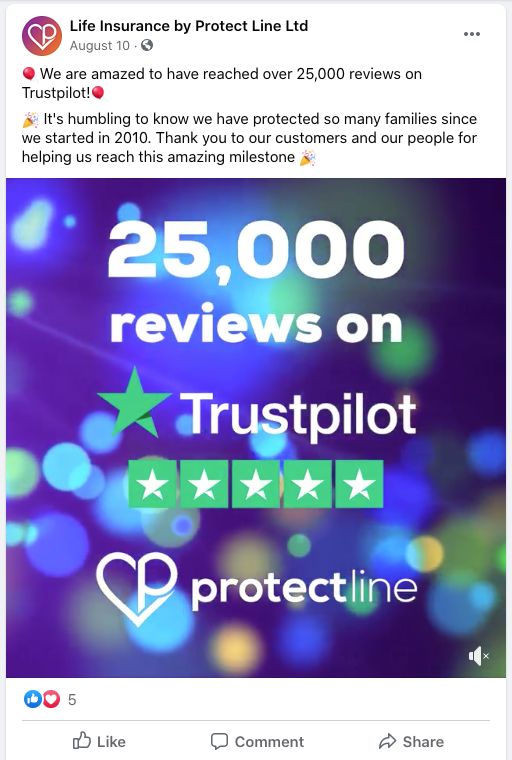 ProtectLine reviews social media ProtectLine reviews social media