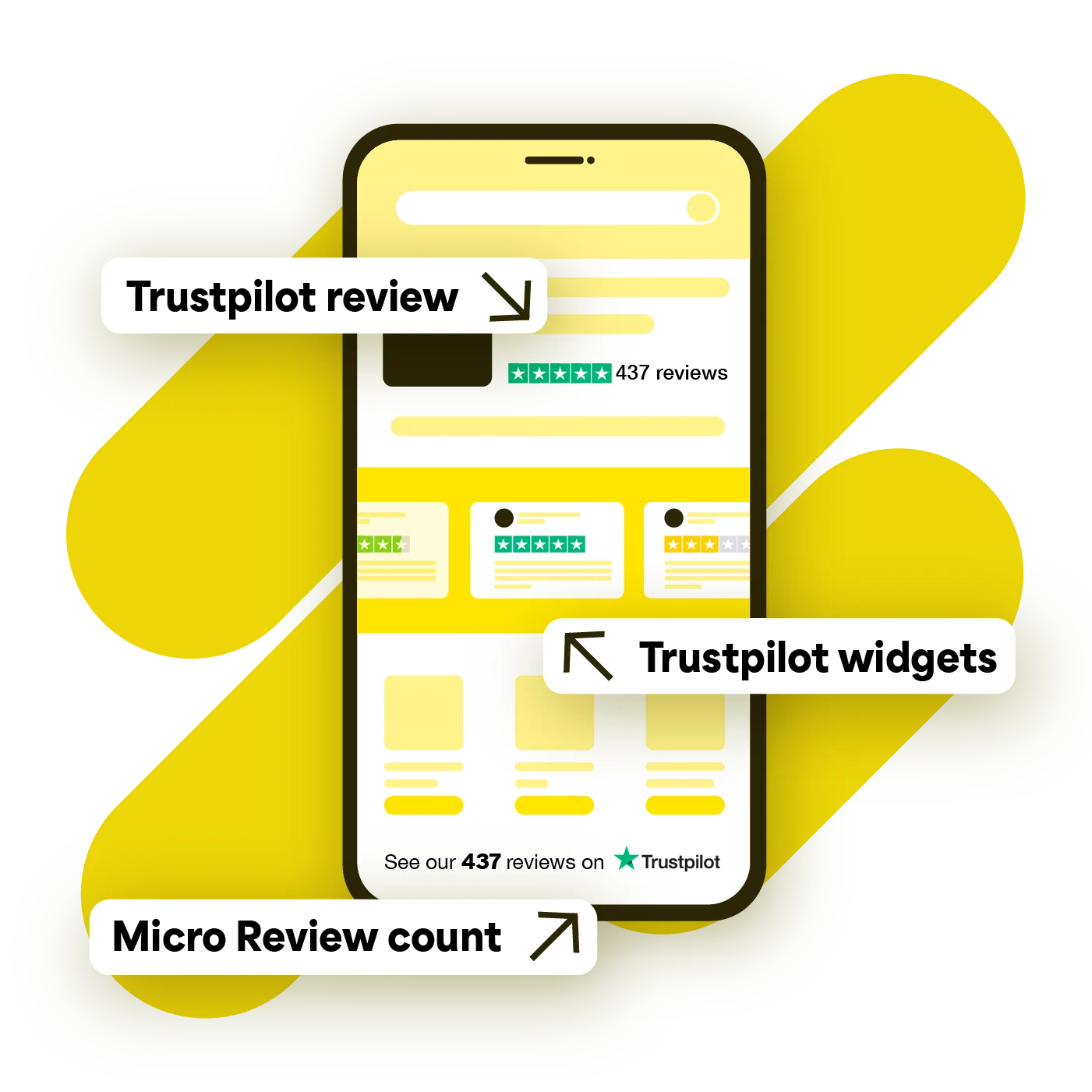 ENG - Trustpilot widgets 4 - Yellow