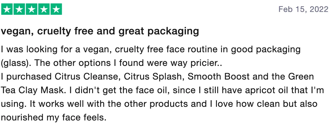 Review of WildMint Cosmetics