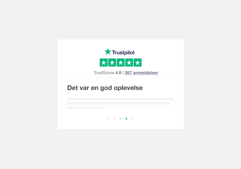 DK - Trustbox widgets