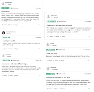 Looka Customer Review Highlight Reel