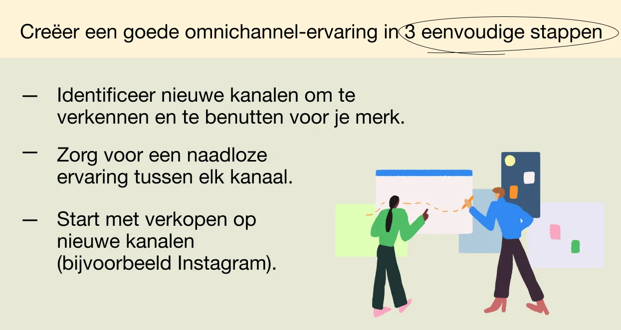 Creëer een goede omnichannel-ervaring in 3 eenvoudige stappen