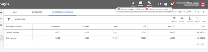Mobile Monster's click-through rate of 25% on ads with reviews Mobile Monster's click-through rate of 25% on ads with reviews