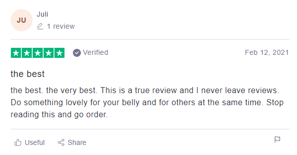 Women’s Bean Project is a transitional employment program that hires women who are chronically unemployed and teaches them to work by making nourishing products. They sell various food products and ship right to your door.
Women's Bean Project customer review