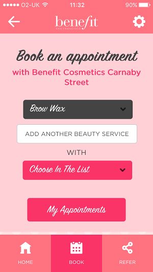 Benefit offline appointment online booking Benefit offline appointment online booking