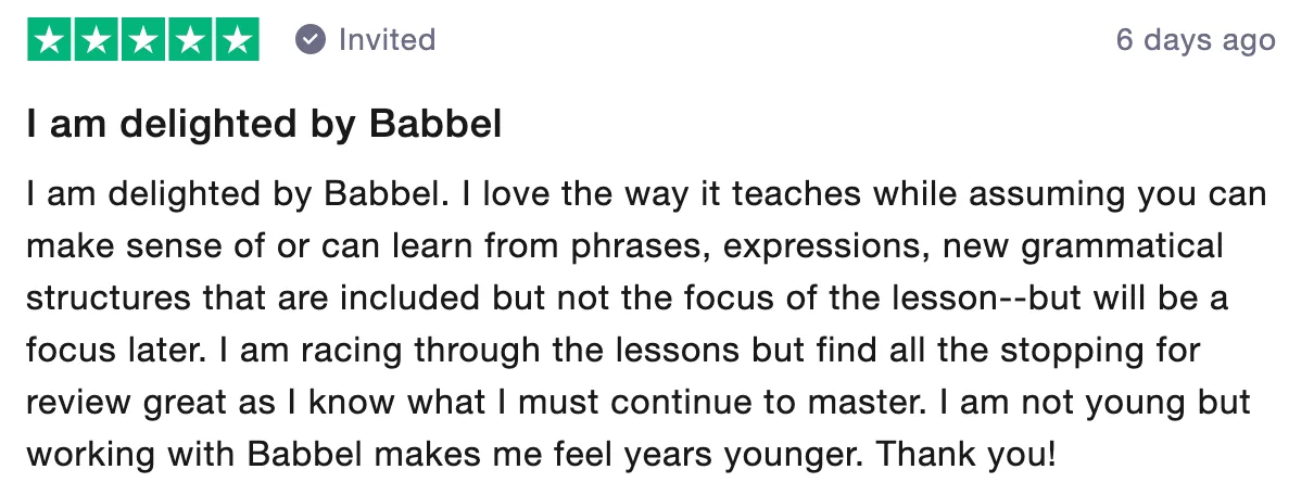 Review of Babbel