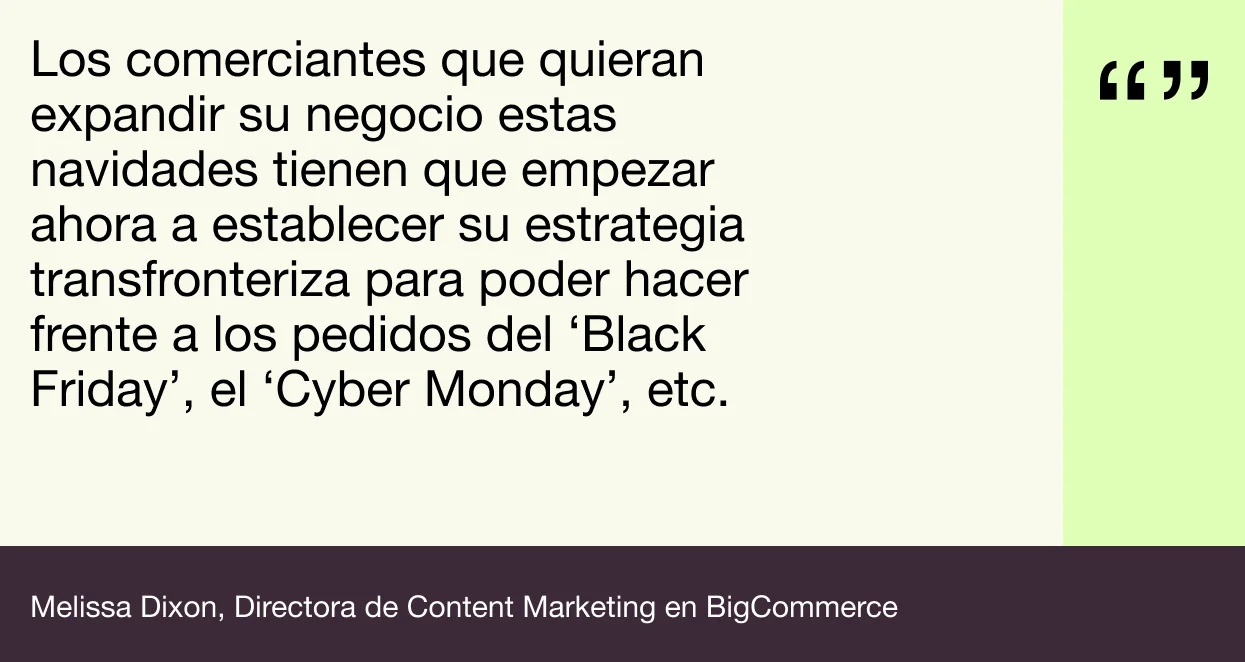 ES - Holiday report -  BigCommerce quote