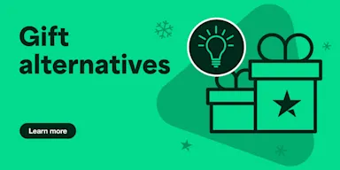 Holiday gift alternatives