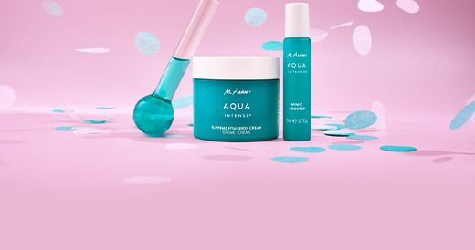 Monatsangebot Juli: AQUA INTENSE Hyaluron Bestseller Set mit Massage Stick 3-teilig
