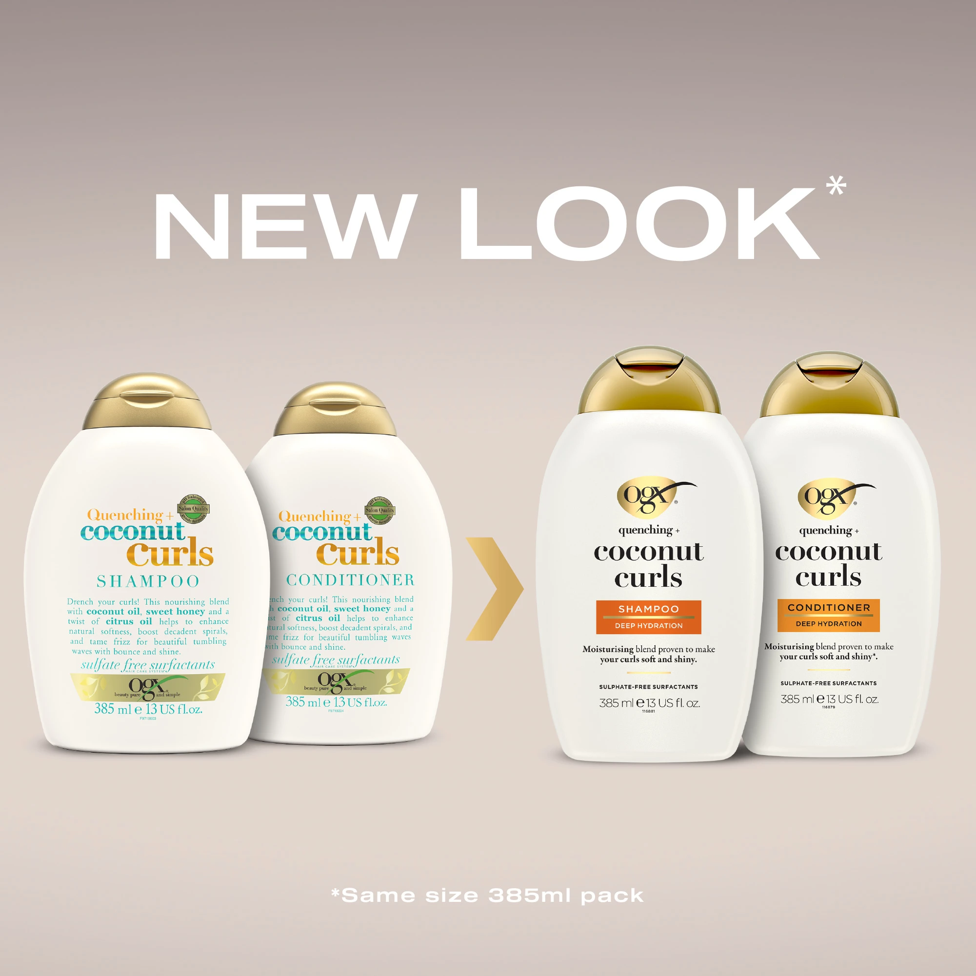 Coconut Curls Curly Hair Shampoo | OGX® Beauty