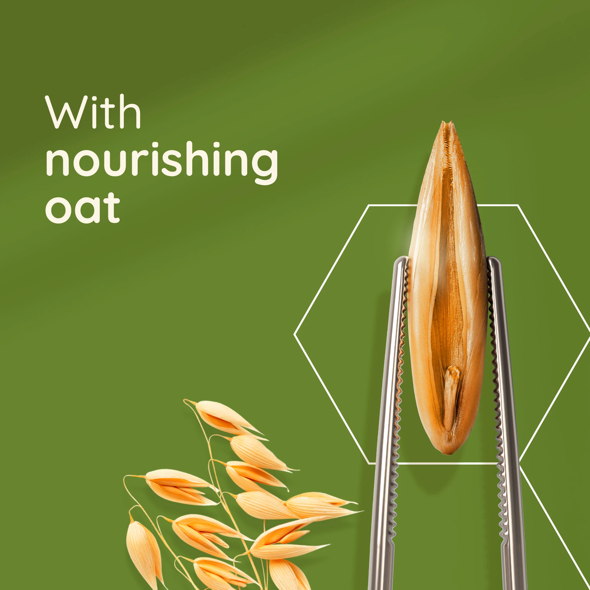 with nourishing oat