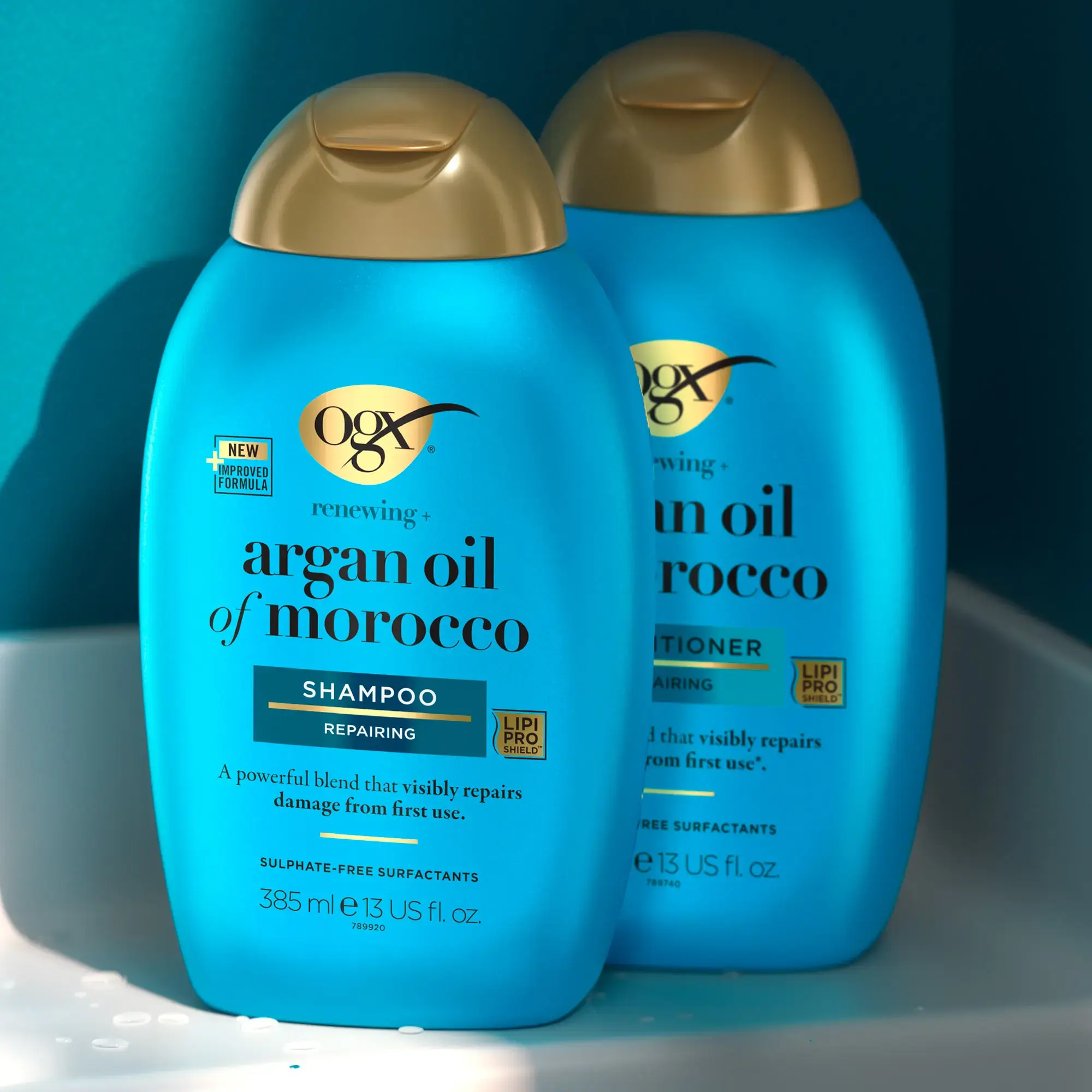 OGX Renewing+ Argan Oil of Morocco  Shampoo & Conditioner | OGX® Beauty