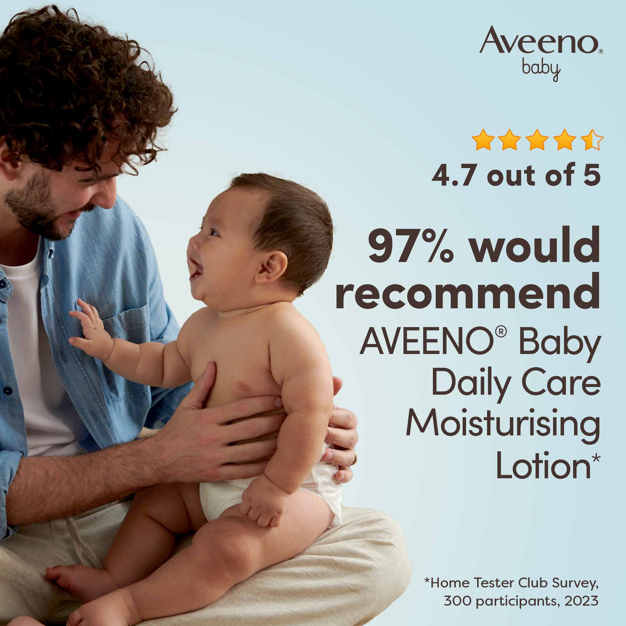 BABY DAILY CARE MOISTURISING LOTION, 75ML - Image 6 - Aveeno - en-GB