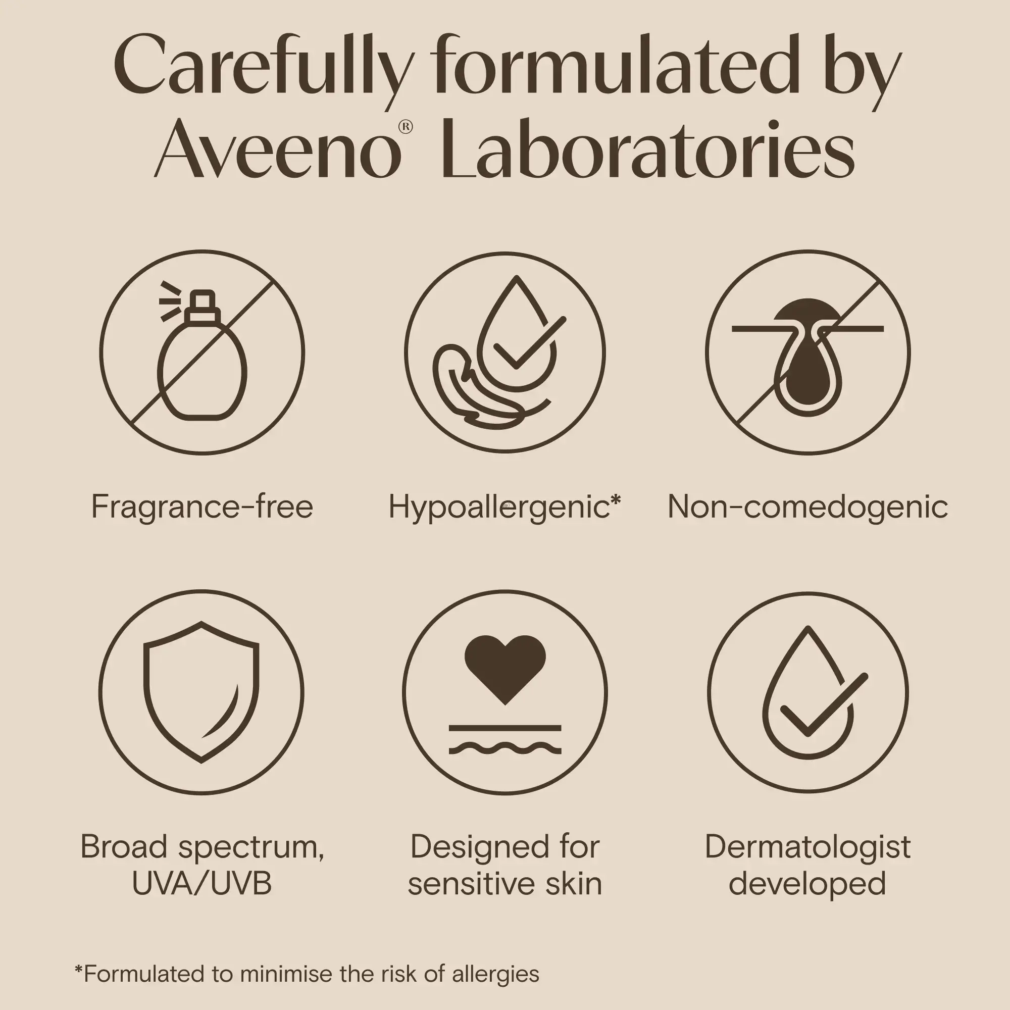 Aveeno CALM+RESTORE® Moisturising Lotion SPF50 50ml - Image 7