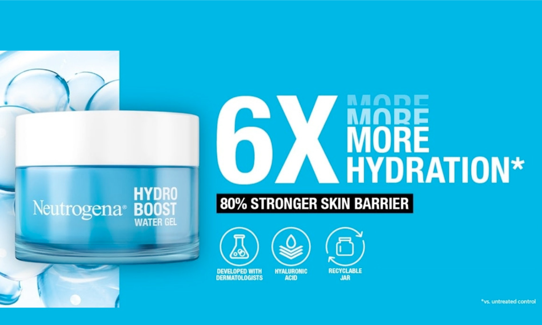 6X MORE HYDRATION - Neutrogena