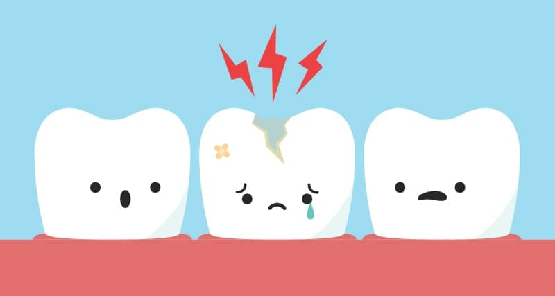 how teeth become damaged